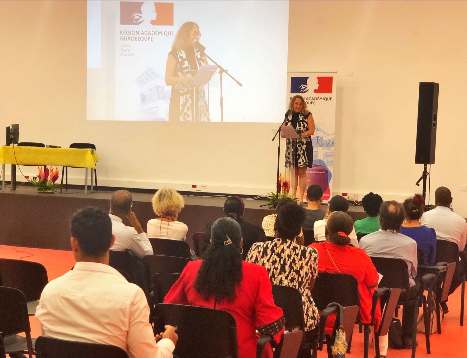 Discours de Mme la Rectrice