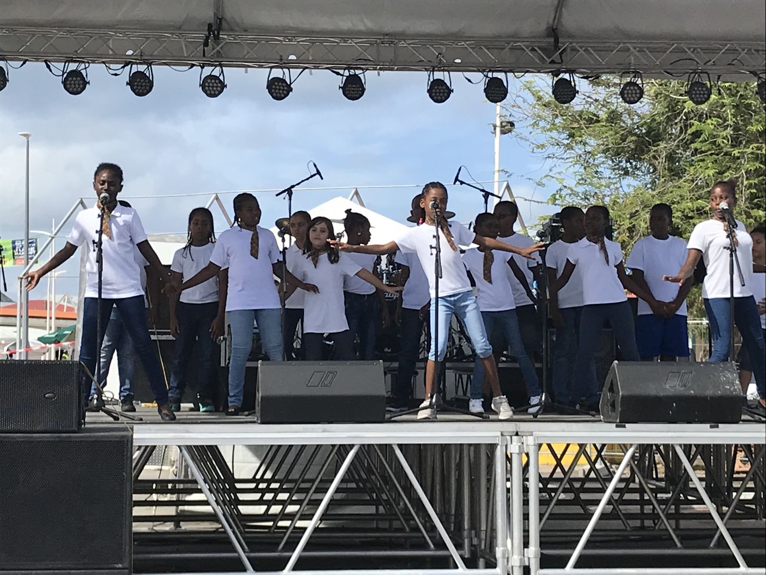 La fête de la musique 2018 avec les élèves de Saint-Martin