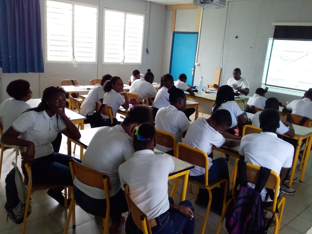 Les élèves du dispositif bilingue