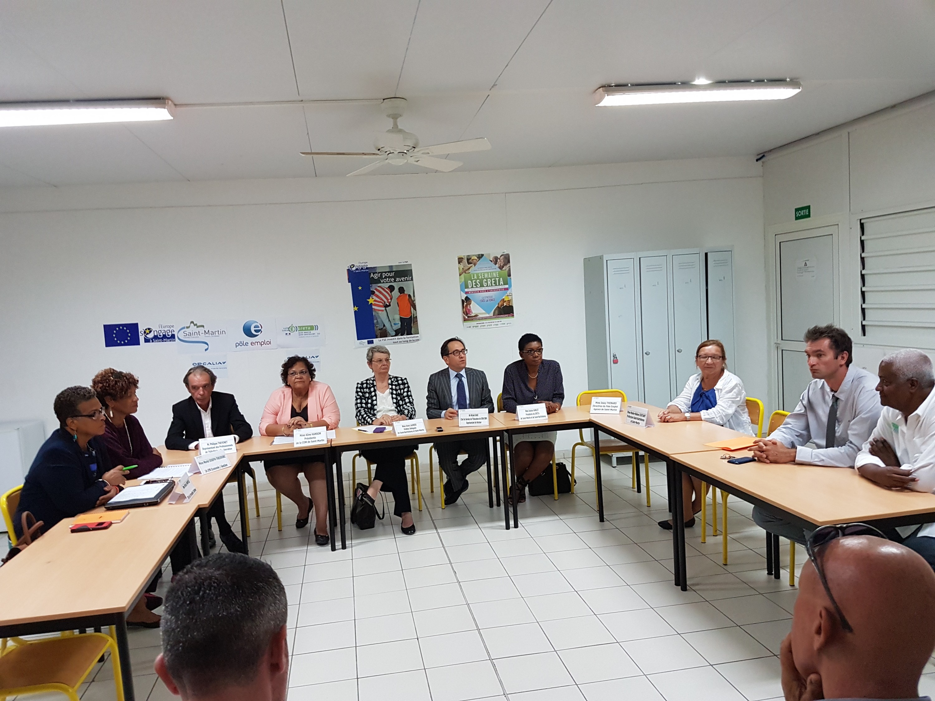 Cérémonie d'ouverture du pôle d'excellence