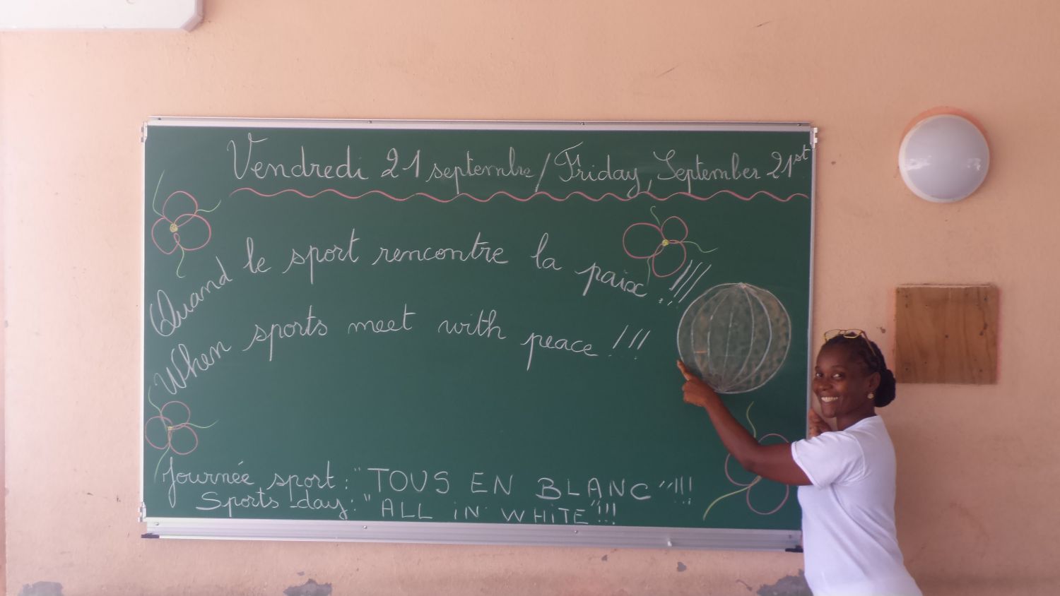 Quand le sport rencontre la paix