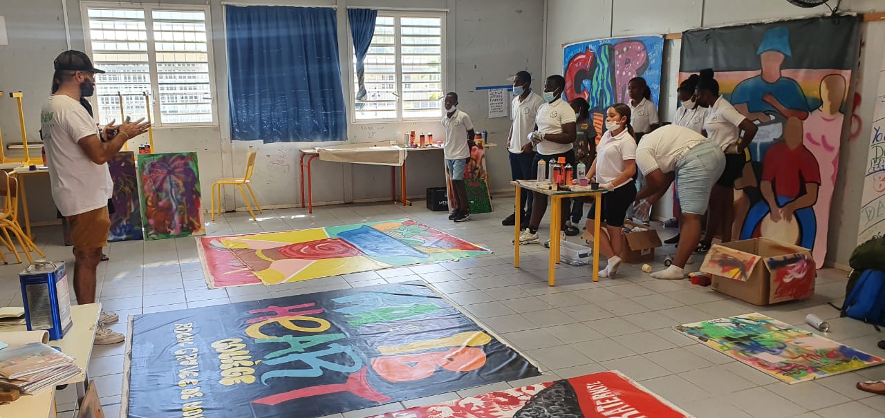 Les ateliers "street art"