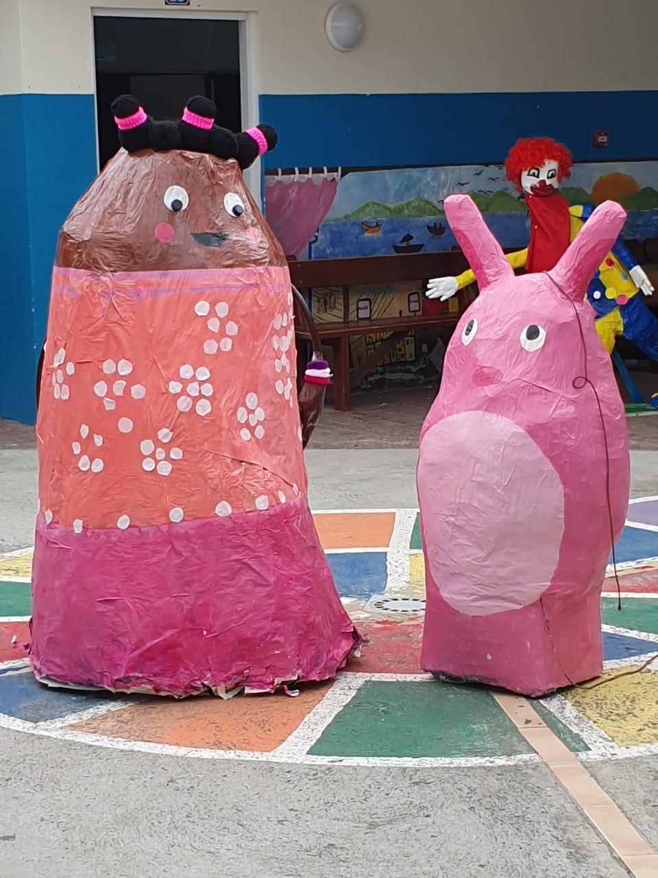 La fille et son doudou