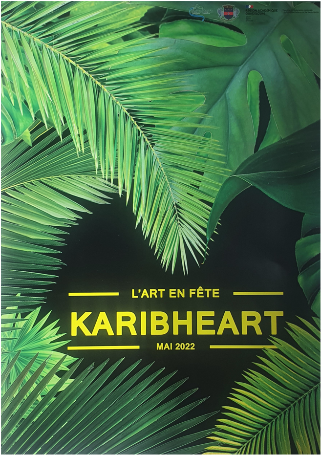 L'affiche de l'étion 2022 de L'art en fête 
