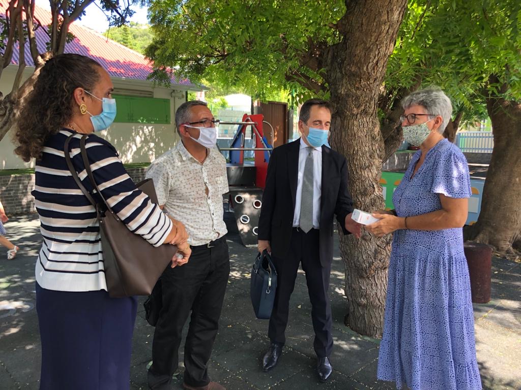 Visite à l'école Saint-Joseph de Lorient 