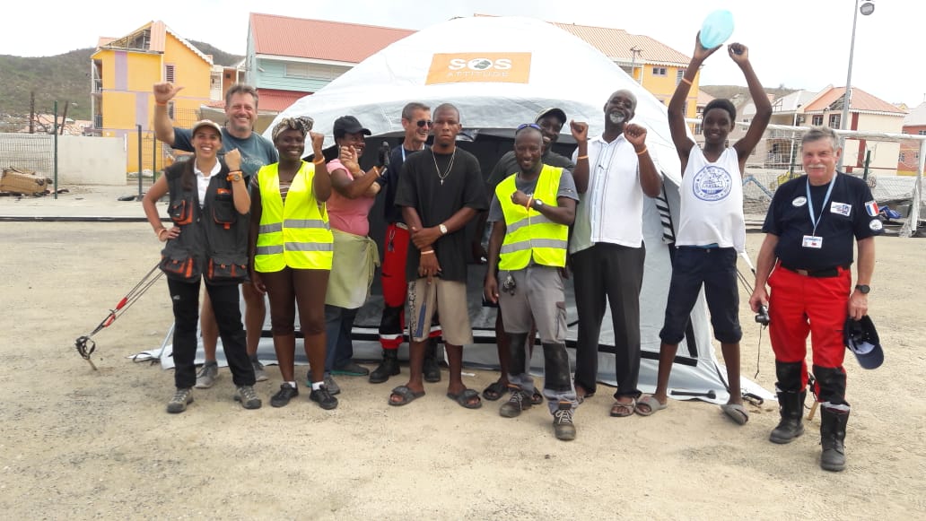 Alfred CHITTICK et des membres de SOS Attitude