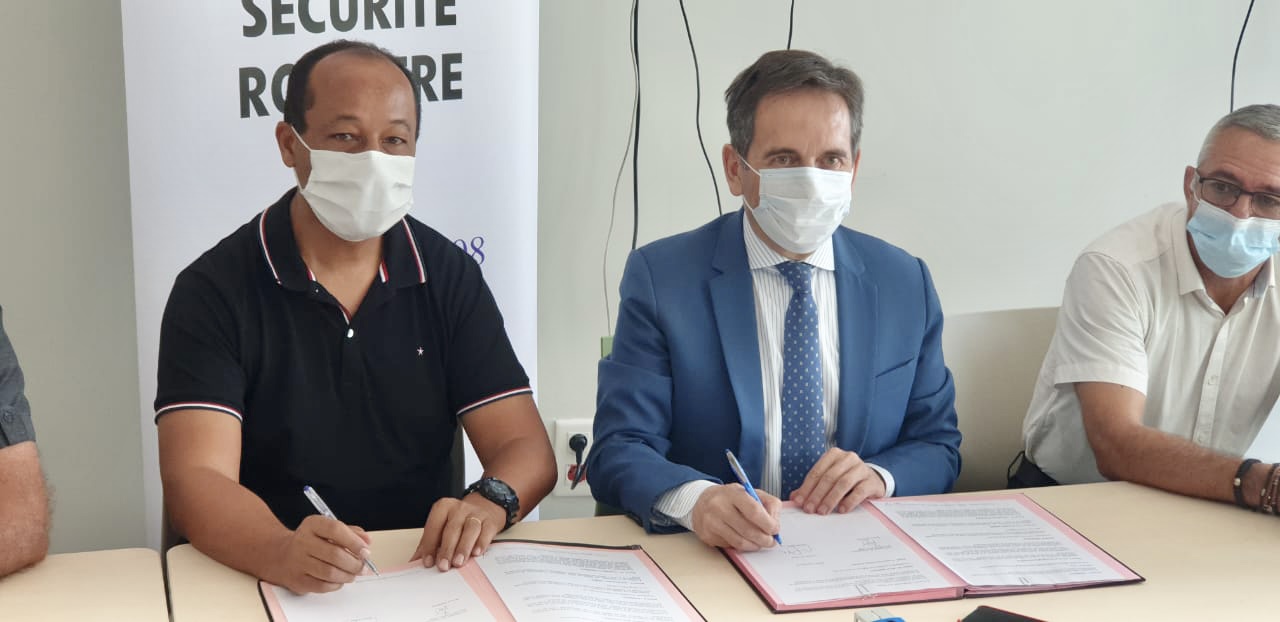 Le SENIDN et l'association Sécurité routière SXM