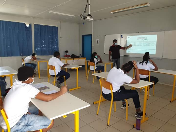Reprise des collégiens à Quartier d'Orléans
