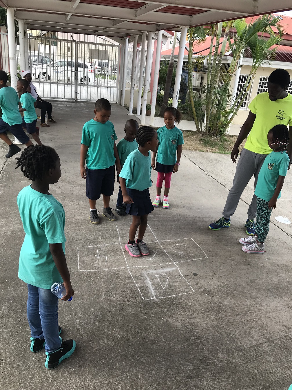 EPS dans les écoles de Saint-Martin