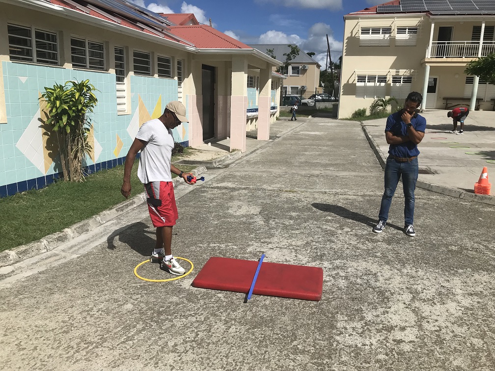EPS dans les écoles de Saint-Martin