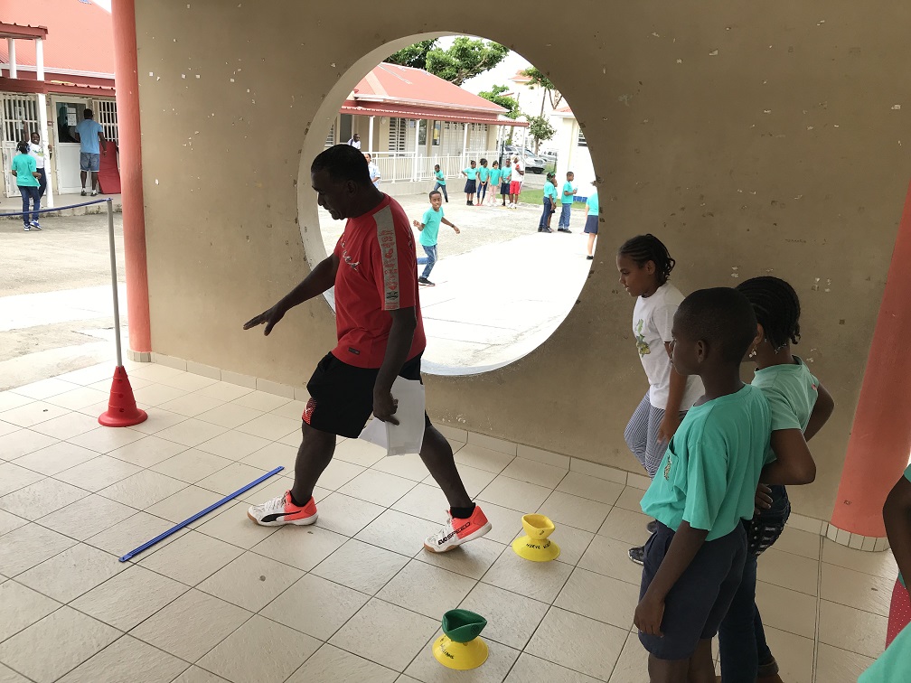 EPS dans les écoles de Saint-Martin