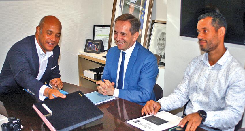 Signature de la convention