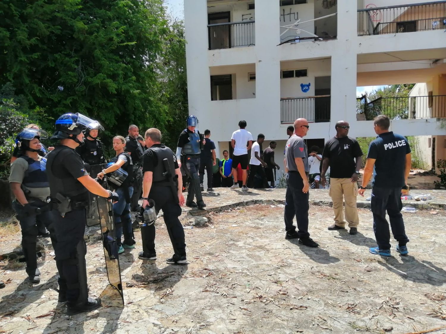 Un exercice grandeur nature au LP