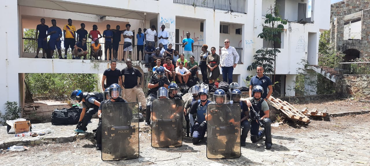 Un exercice grandeur nature au LP