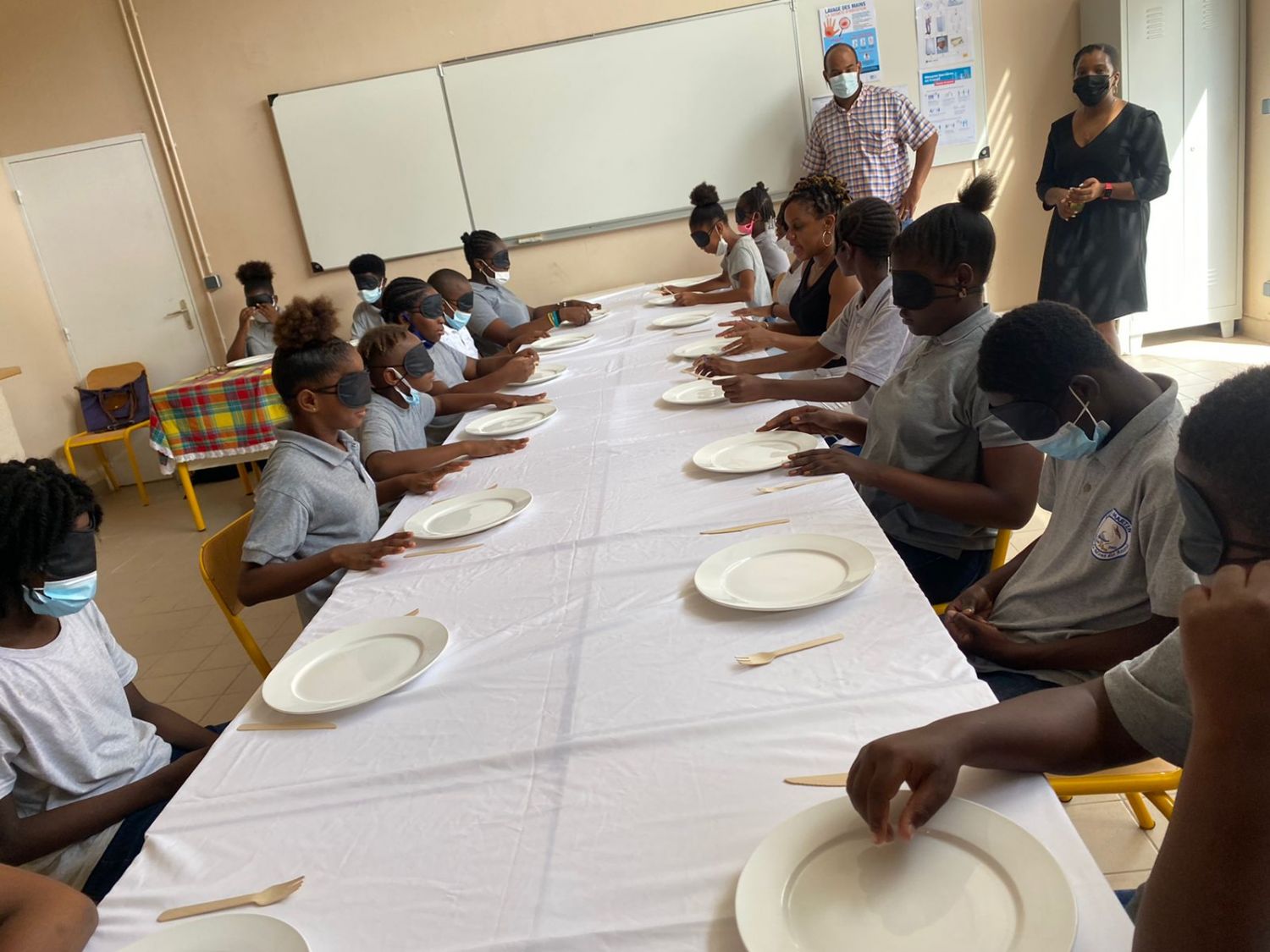 Petit-déjeuner à la SEGPA Mont-des-Accords