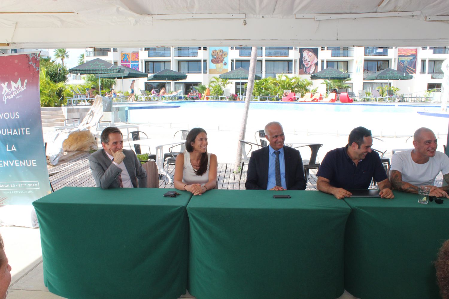 L'association SXM festival achète du matériel sportif pour les enfants de Saint-Martin