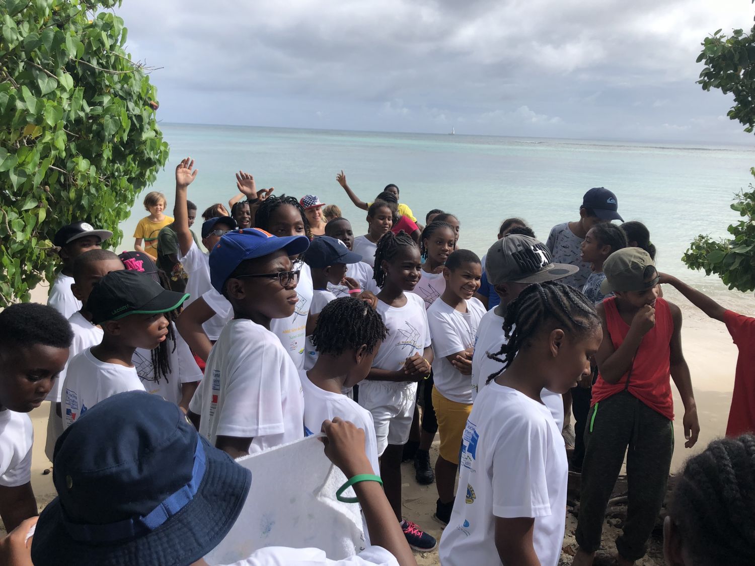 20 élèves de Quartier d’Orléans en séjour pédagogique en Guadeloupe