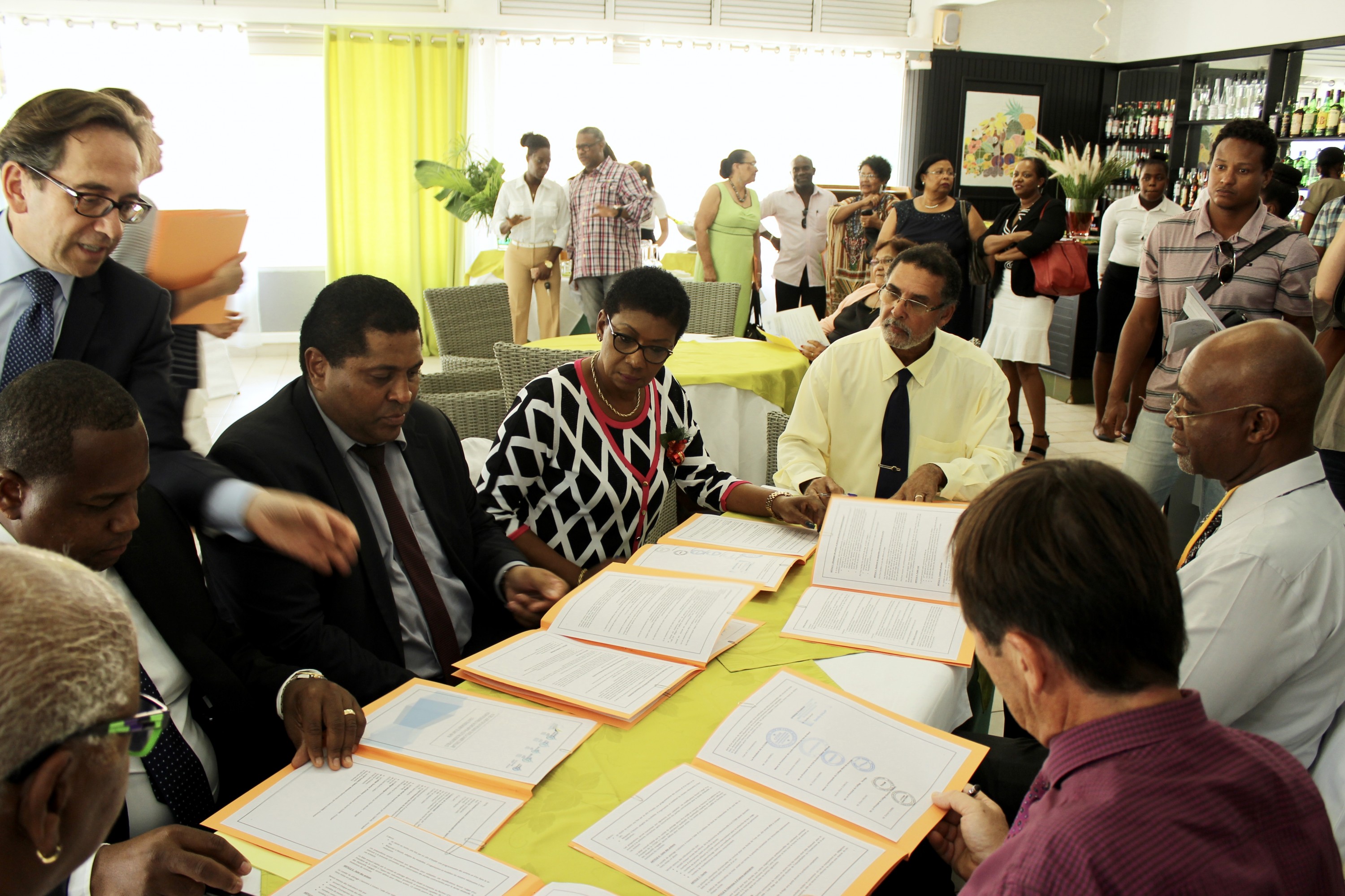 Signature de conventions le 20 décembre 2016
