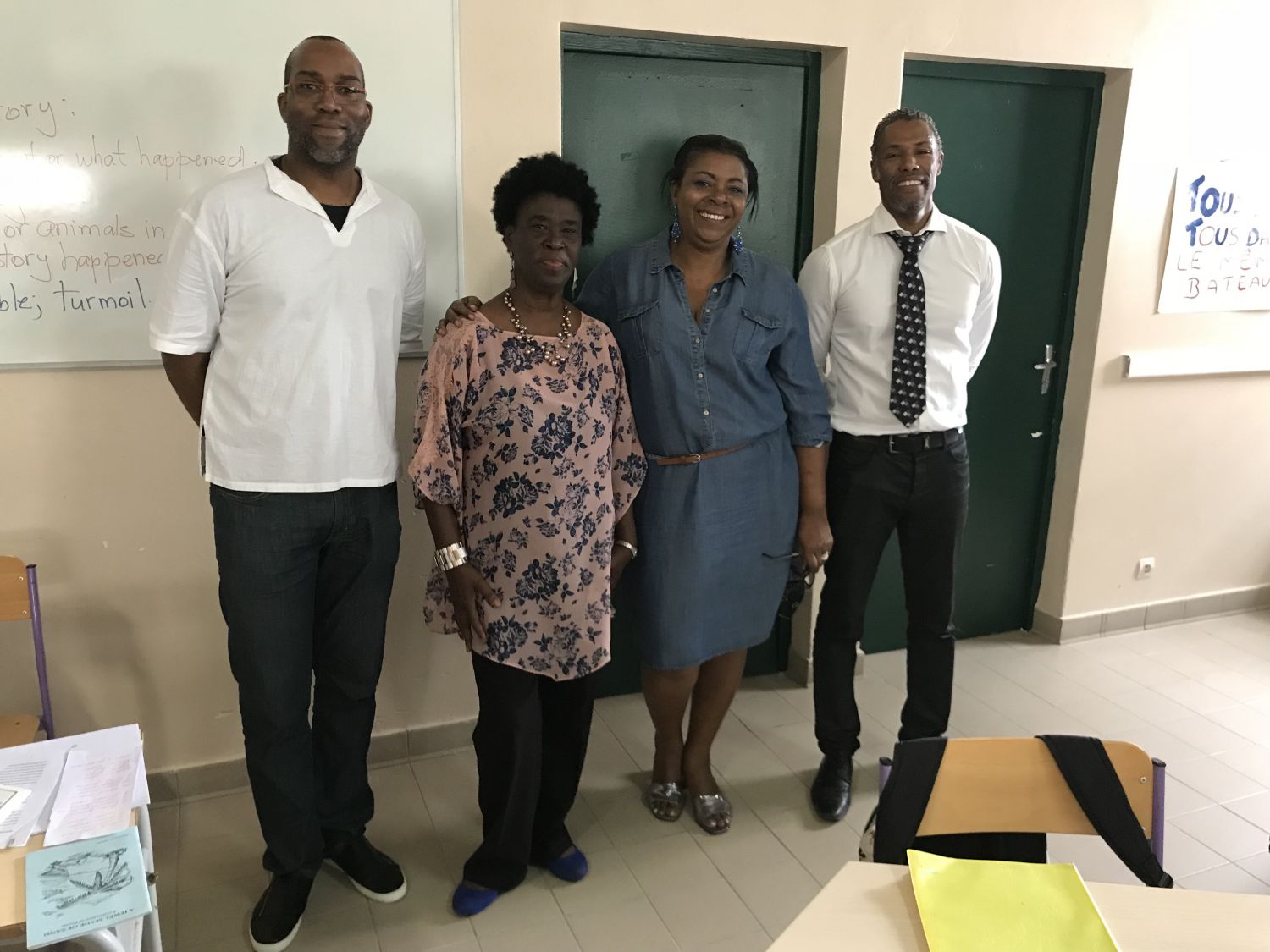 Les élèves du Mont des Accords