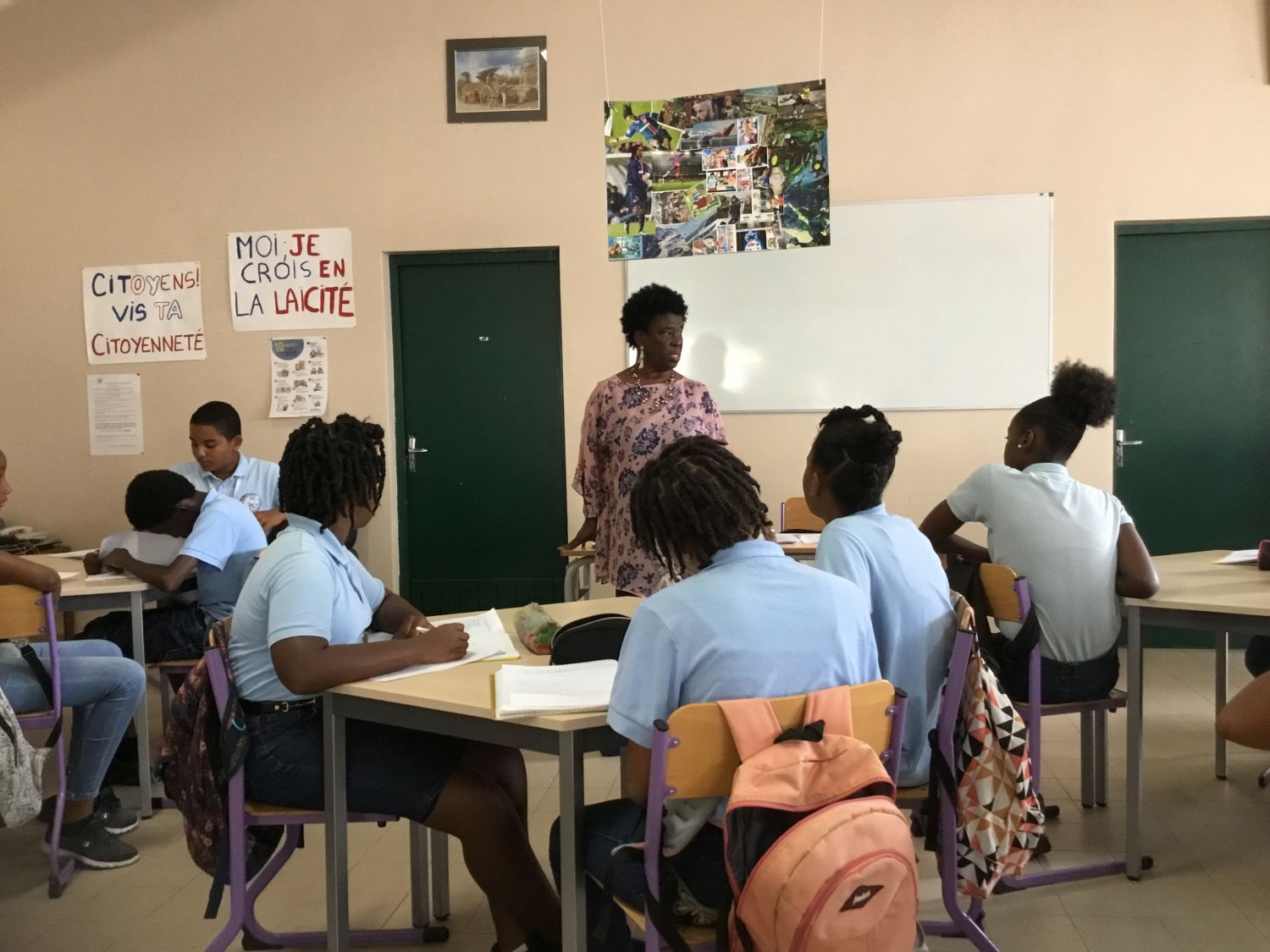 Les élèves du Mont des Accords