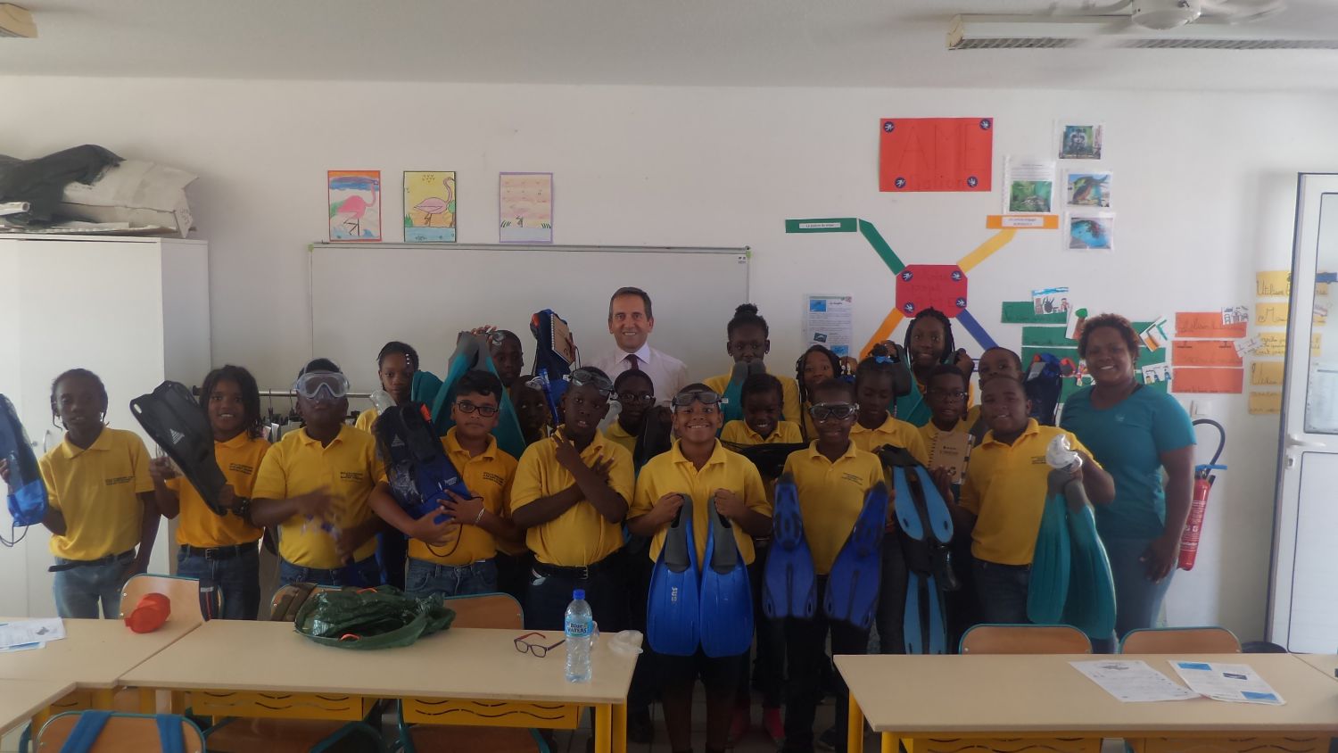 Stéphane Mifsud, un recordman du monde à la rencontre des élèves de Saint-Martin