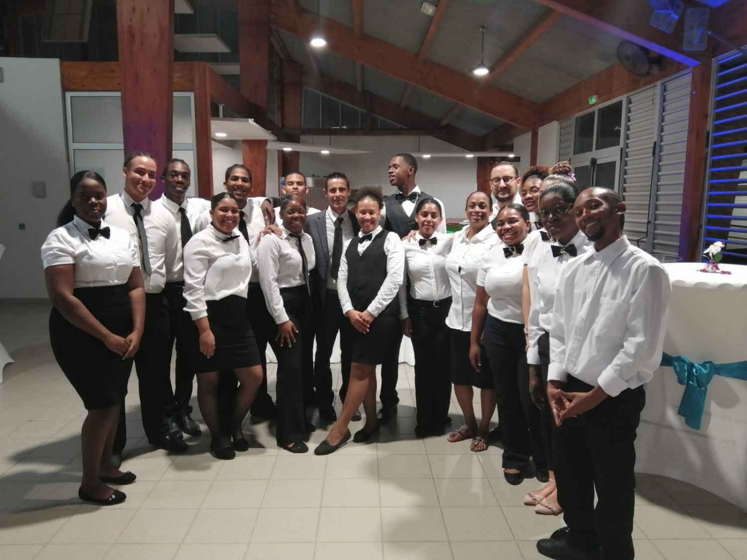 Les lycéens du LP et les stagiaires du GRETA