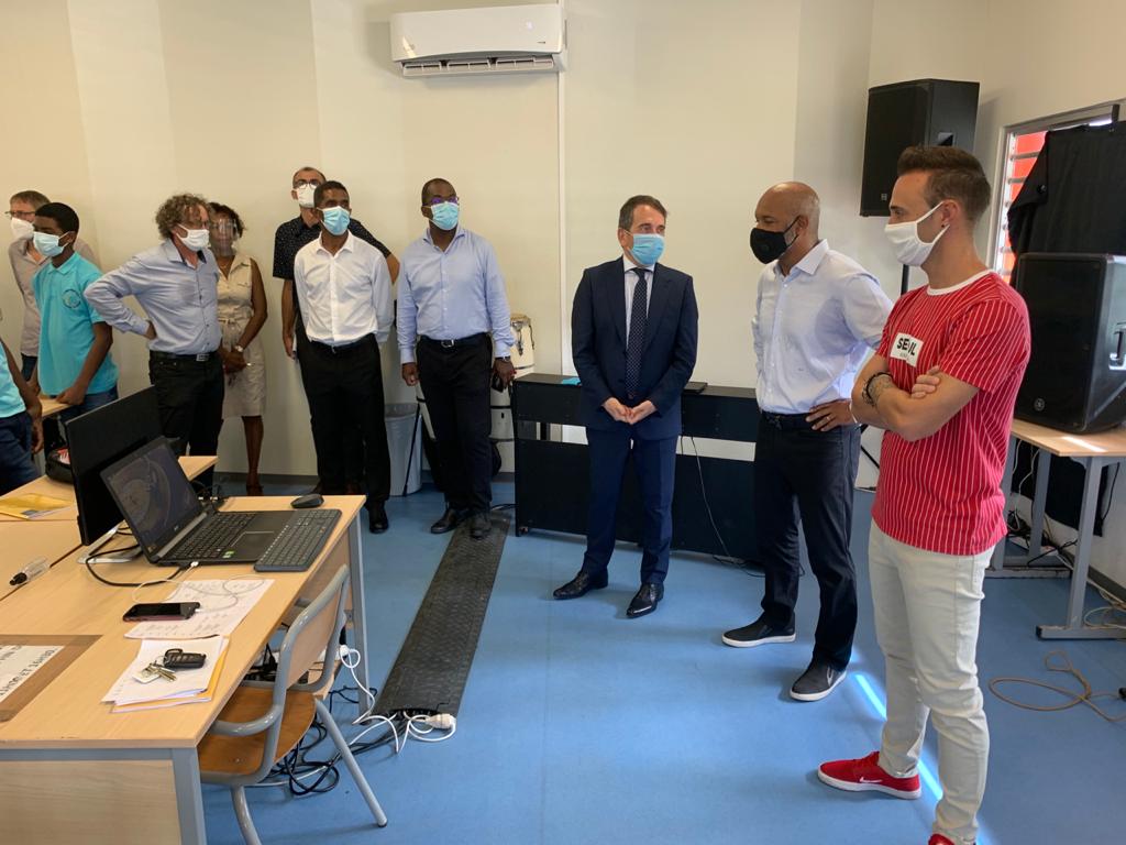 Visite de la CHAM du collège Soualiga 