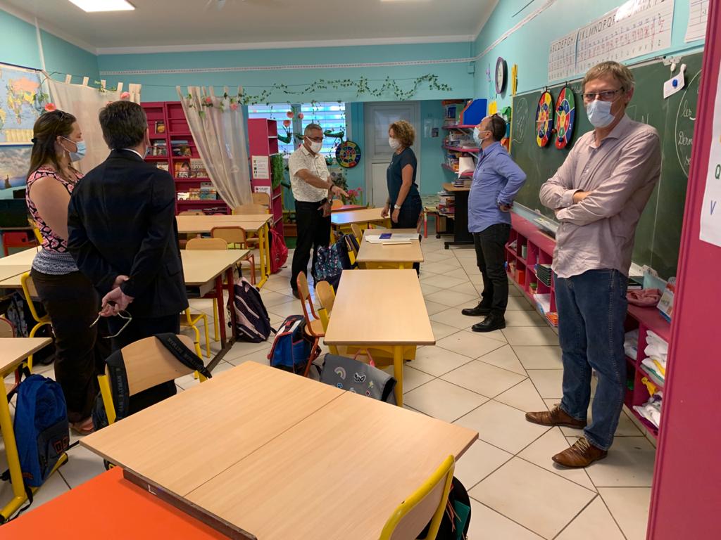 Visite à l'école Saint-Marie de Colomier