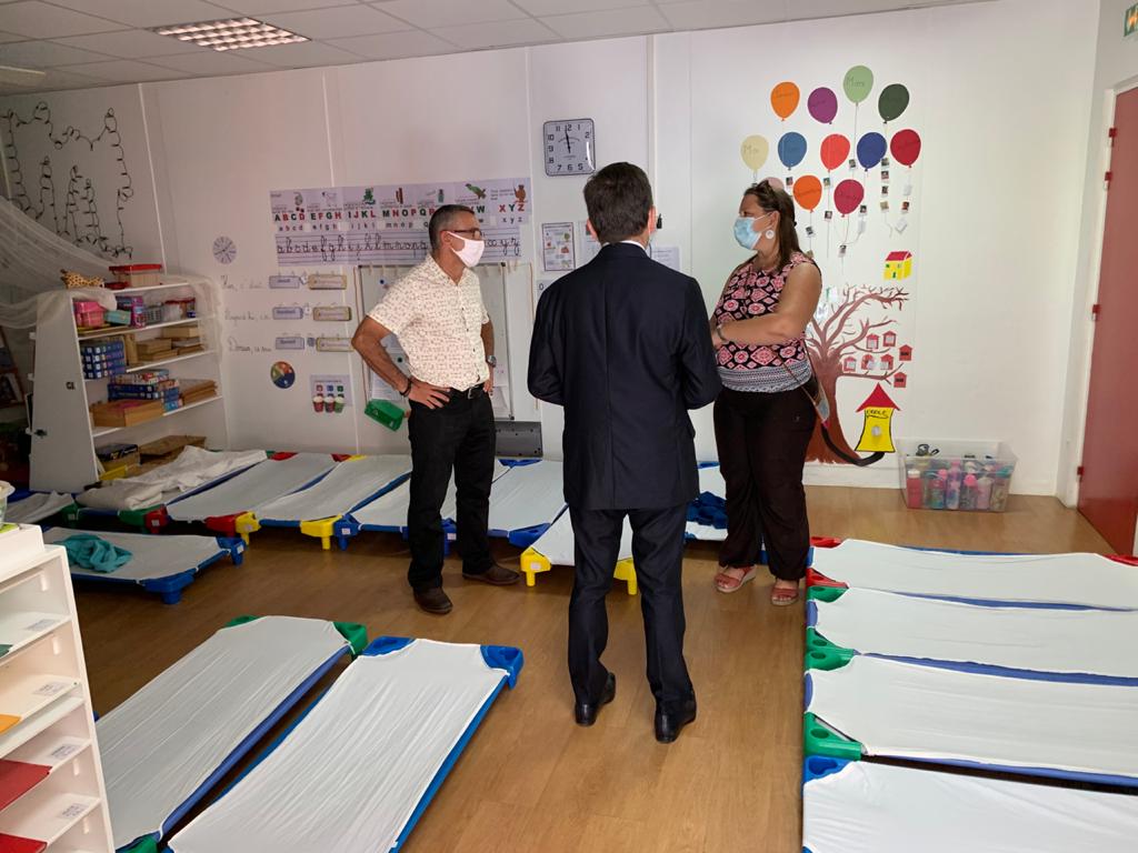 Visite à l'école Saint-Marie de Colomier