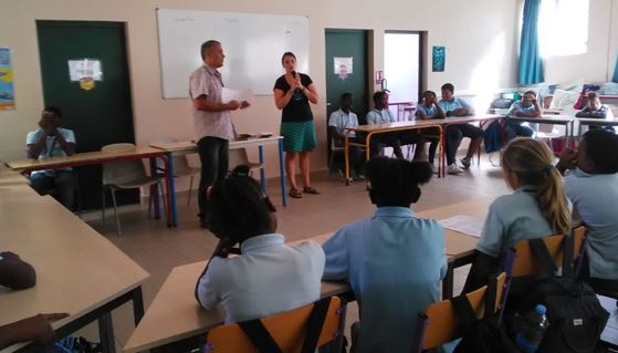 Intervention en classe et 1er conseil de la mer de l’AME de Galisbay