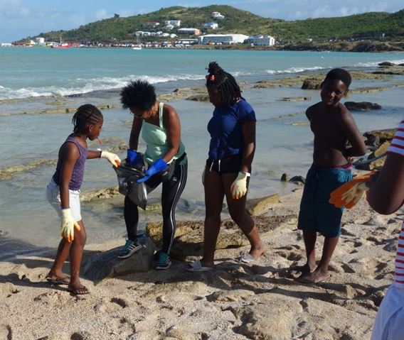 Mise en place du protocole OSPAR, ramassage et tri des déchets