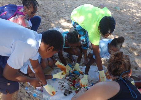 Mise en place du protocole OSPAR, ramassage et tri des déchets