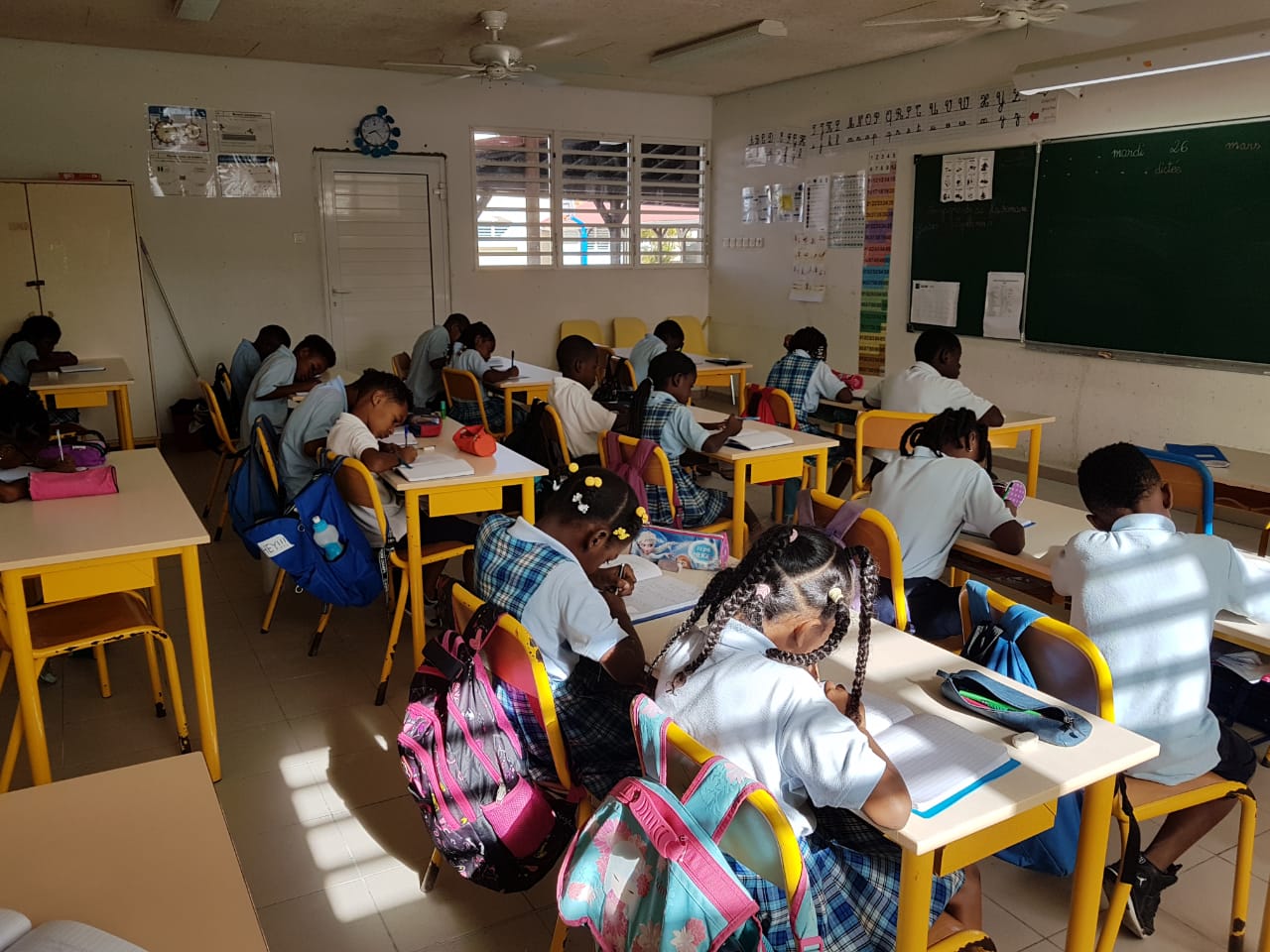 Le championnat de dictée de l’école Aline Hanson 