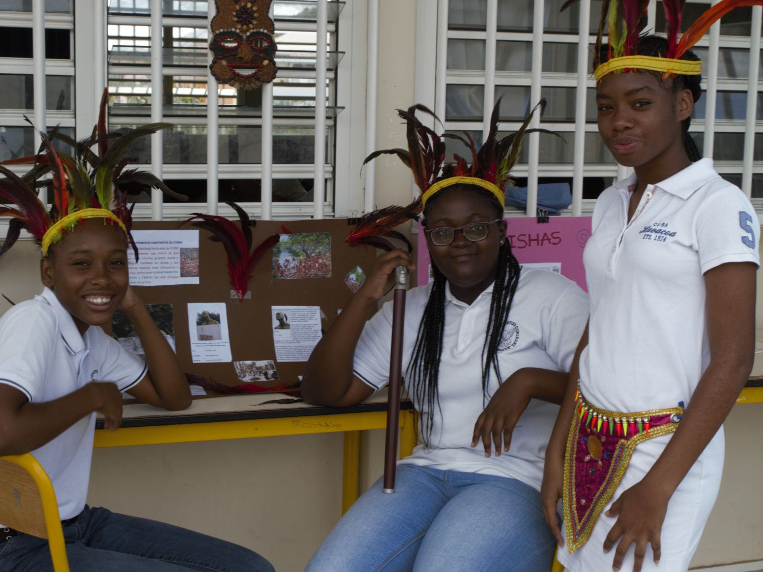 Les élèves du collège de Quartier d'Orléans