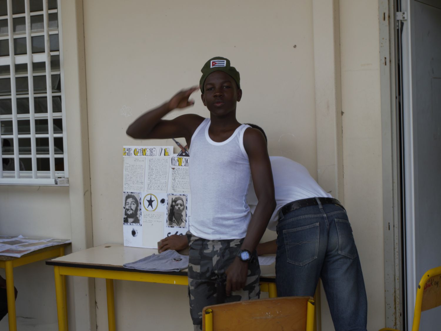 Les élèves du collège de Quartier d'Orléans