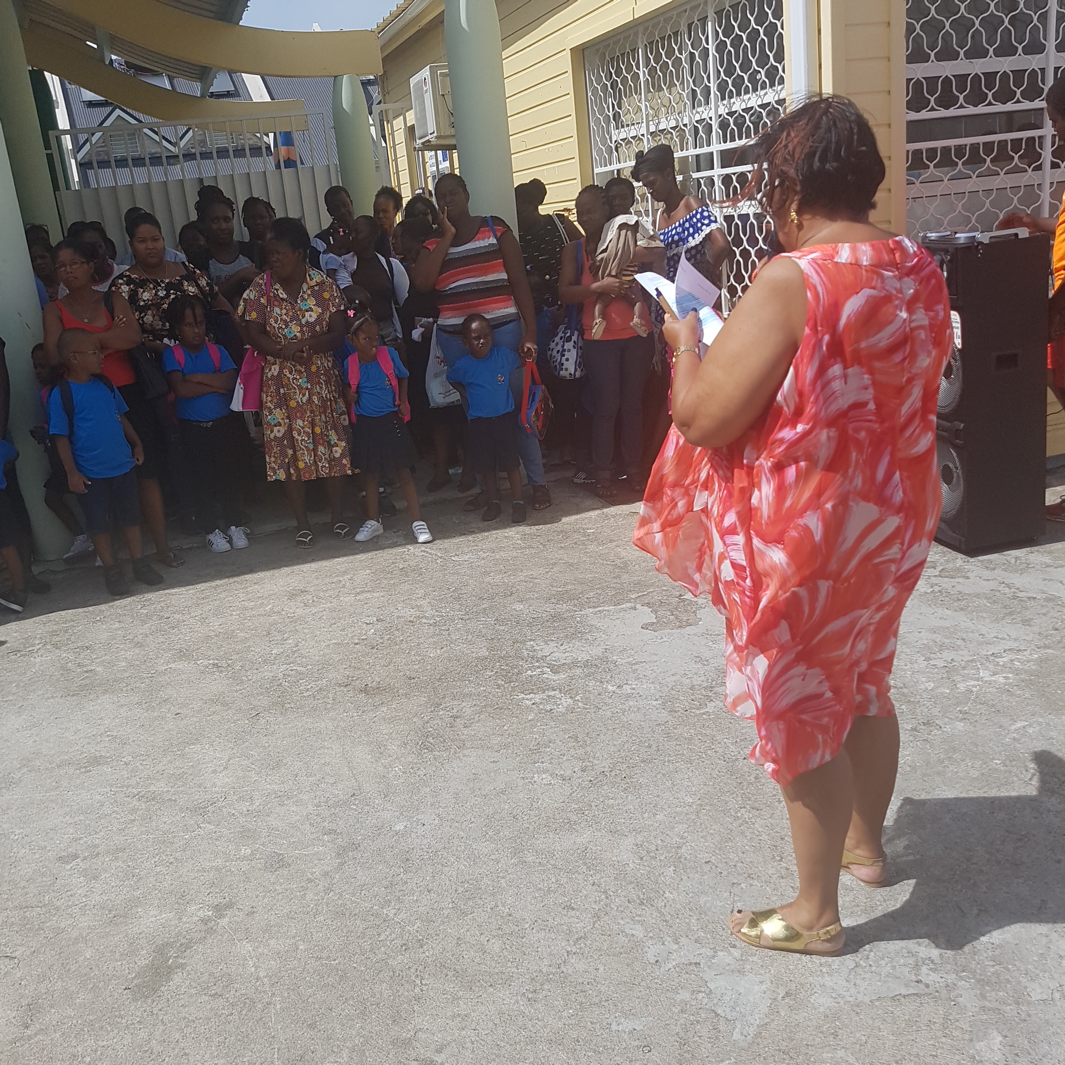 La rentrée à l'école maternelle Siméonne Trott