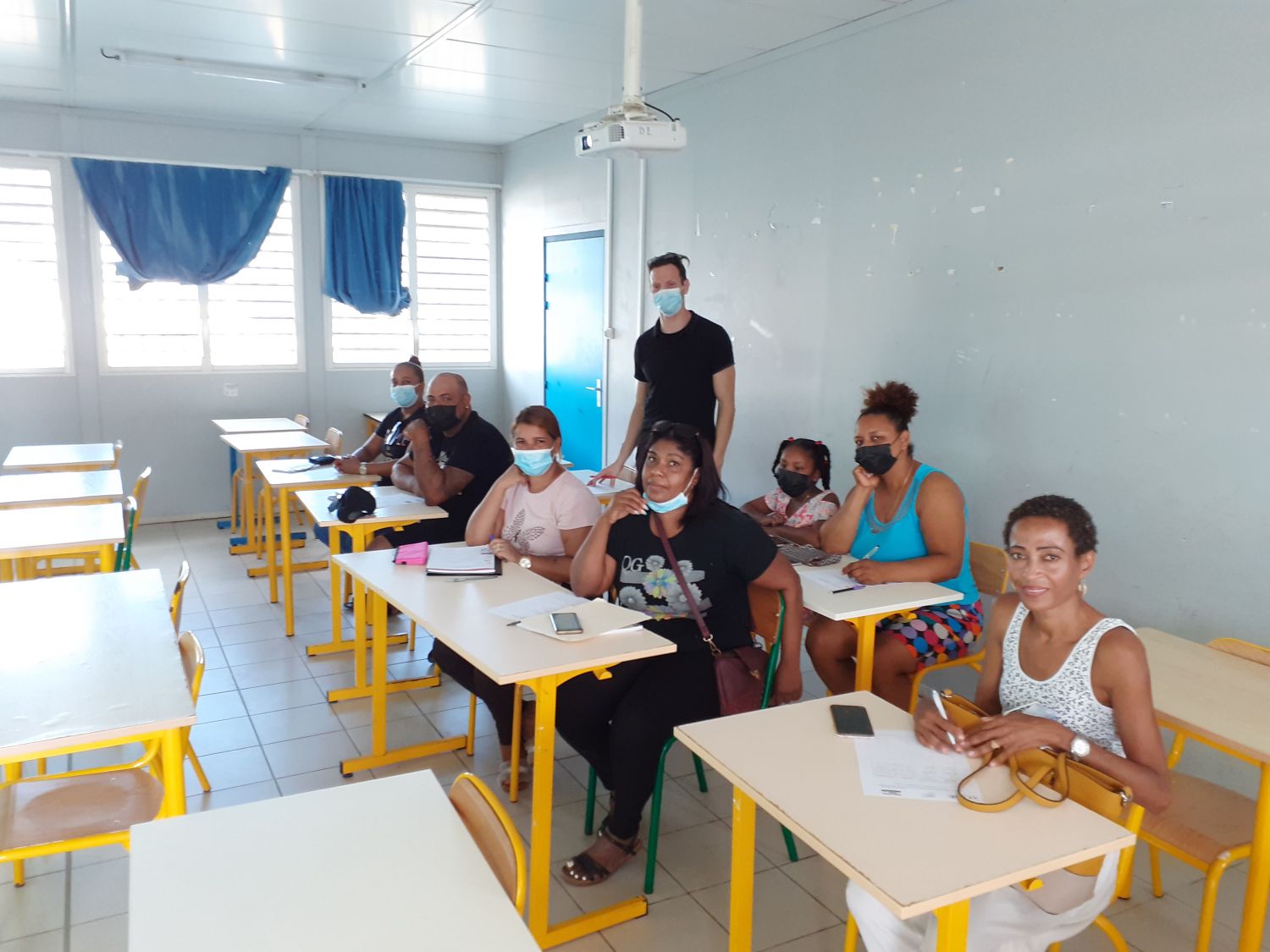 Atelier OEPRE au collège Roche gravée de Moho