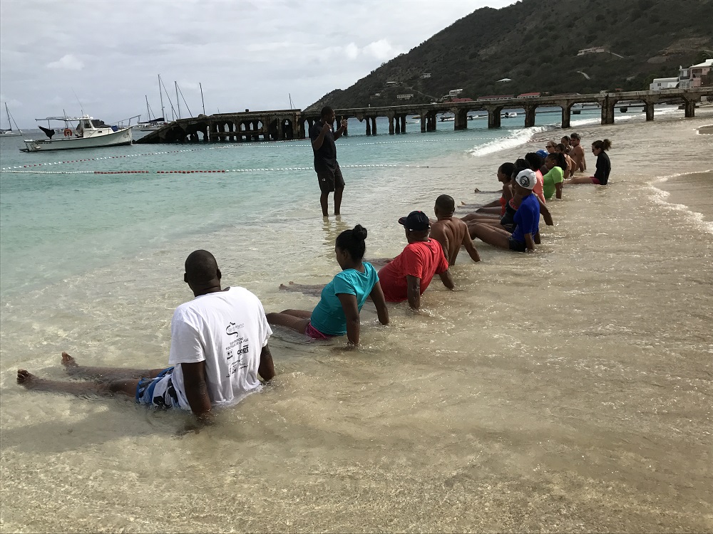 L'instructeur et les stagiaires