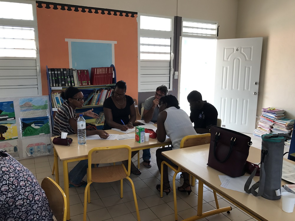 Échanges entre les stagiaires