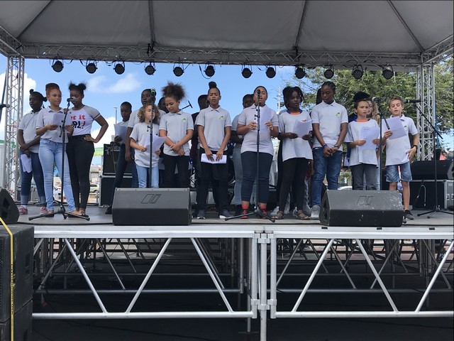La fête de la musique 2018 avec les élèves de Saint-Martin
