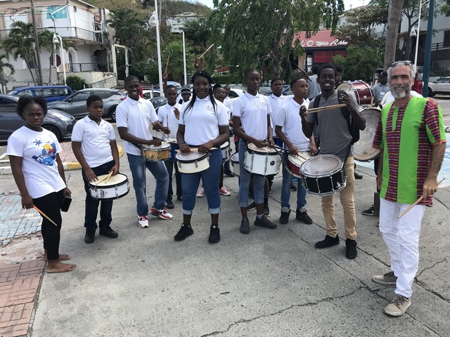 La fête de la musique 2018 avec les élèves de Saint-Martin