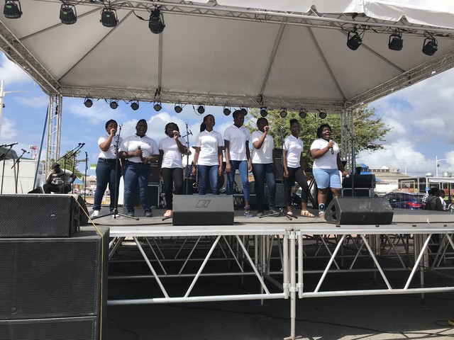 La fête de la musique 2018 avec les élèves de Saint-Martin