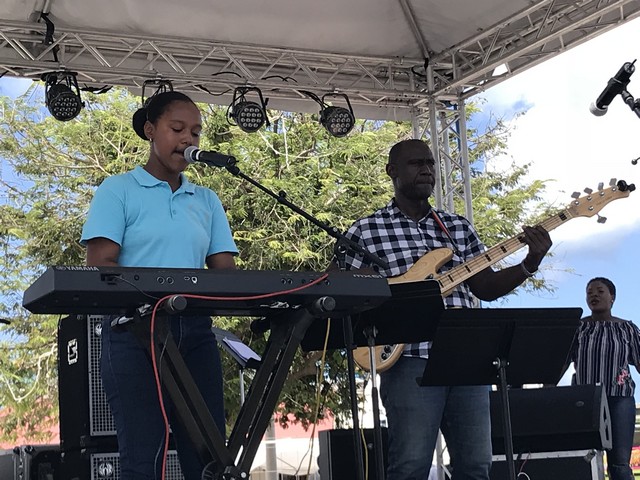 La fête de la musique 2018 avec les élèves de Saint-Martin