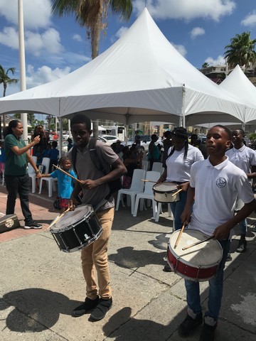 La fête de la musique 2018 avec les élèves de Saint-Martin