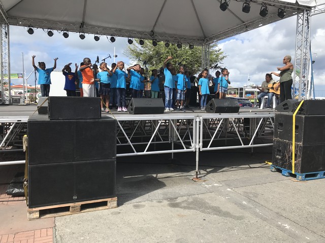 La fête de la musique 2018 avec les élèves de Saint-Martin