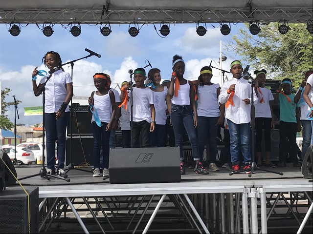 La fête de la musique 2018 avec les élèves de Saint-Martin
