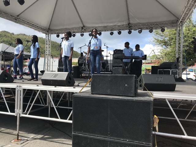 La fête de la musique 2018 avec les élèves de Saint-Martin
