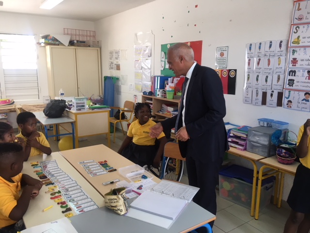 A l'école élémentaire Clair Saint-Maximin