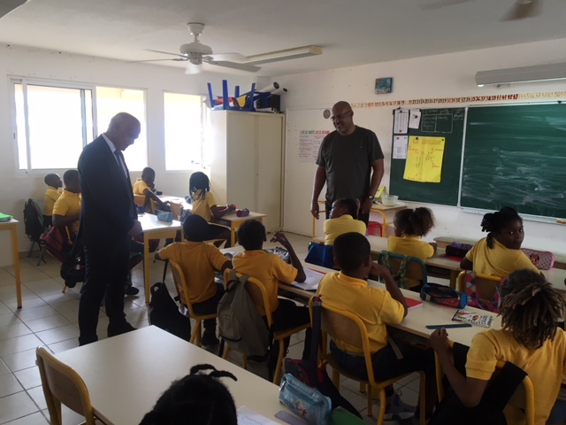 A l'école élémentaire Clair Saint-Maximin