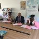 Signature de la convention concernant la CHAM du collège Soualiga